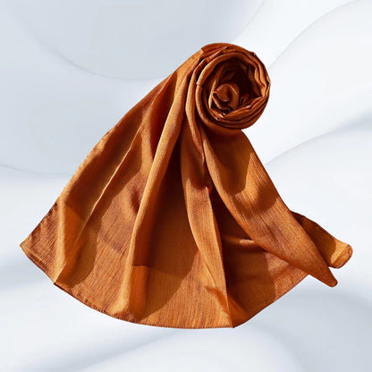 Crinkle Silk Hijabs