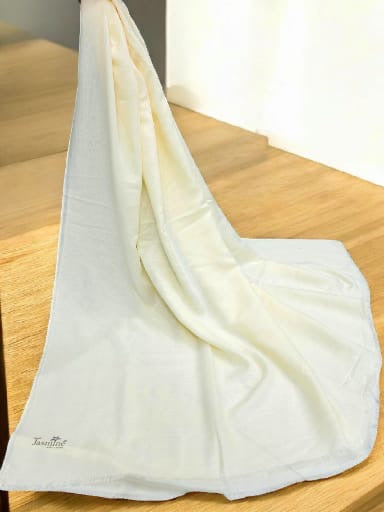 Cream White - Solid Modal Hijab