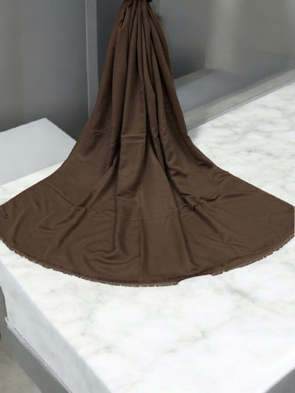Walnut Brown - Solid Modal Hijab