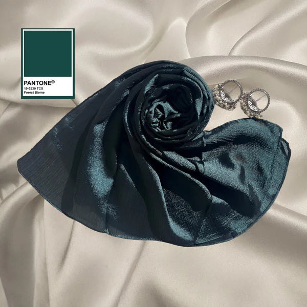 Crinkle Silk Hijabs