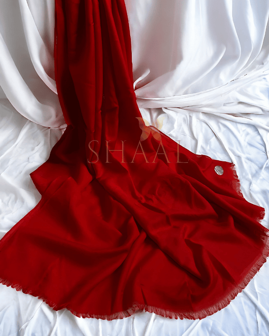 Deep Red - Solid Modal Hijab