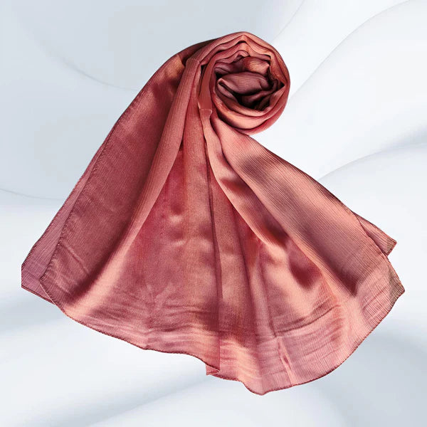 Crinkle Silk Hijabs