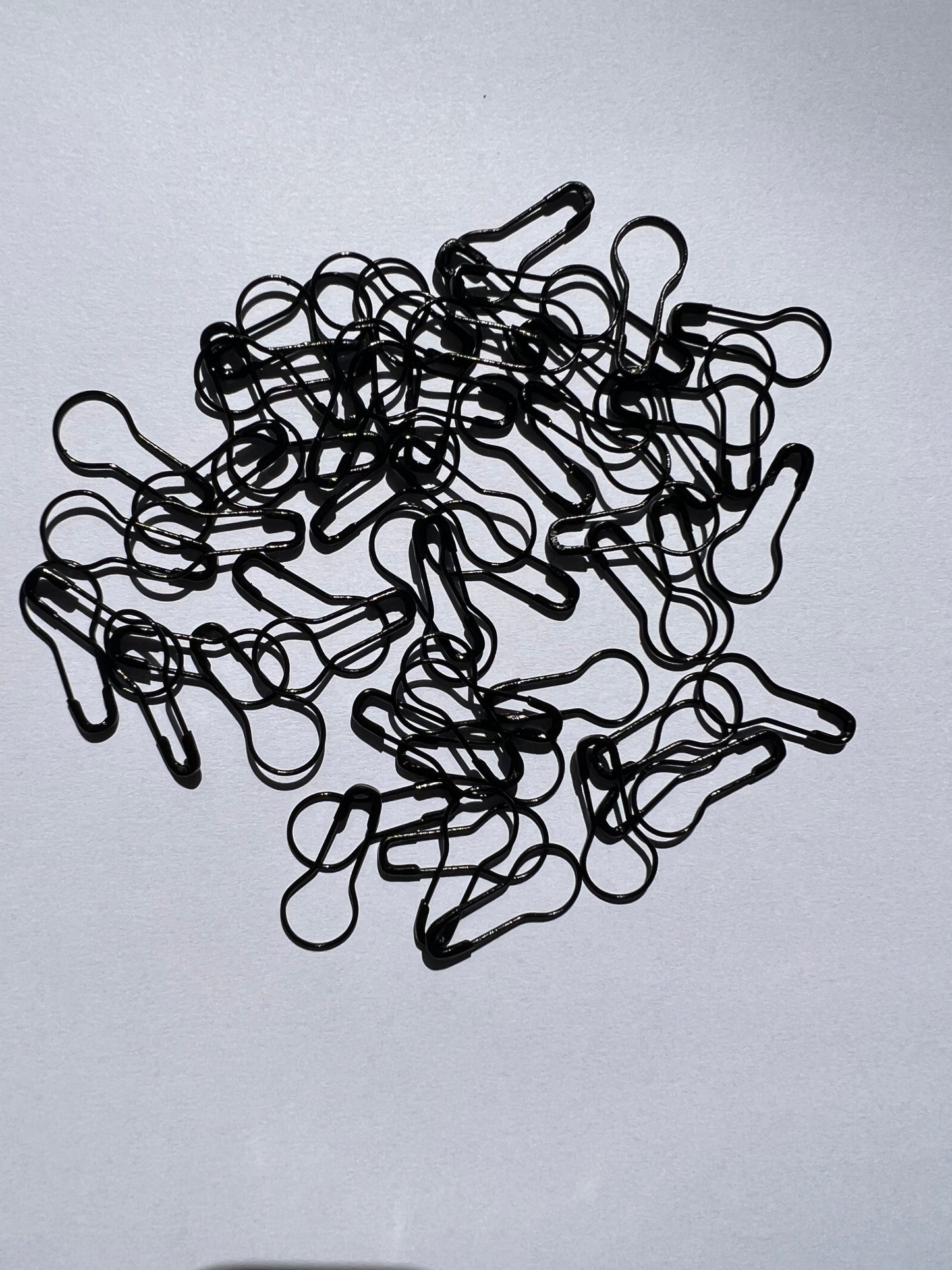 Black Hijab Safety Pins - Pack of 50