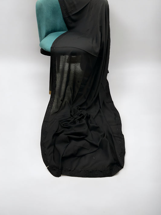 Simple Black Rose Shaal
