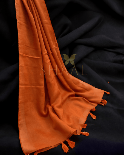 Orange - Lawn Tassel Hijab