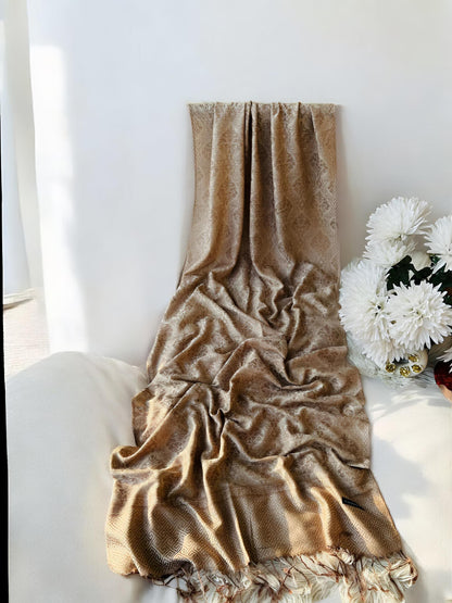 Cool Beige Pashmina Hijab Shaal