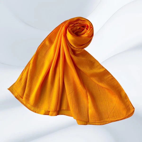 Crinkle Silk Hijabs