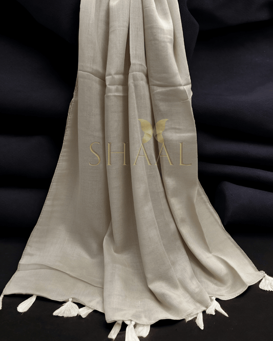 Khaki - Lawn Tassel Hijab