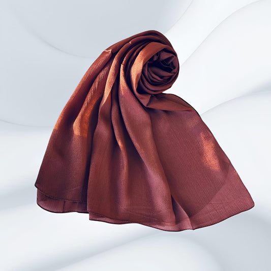 Razleberry Purple - Crinkle Silk Hijabs