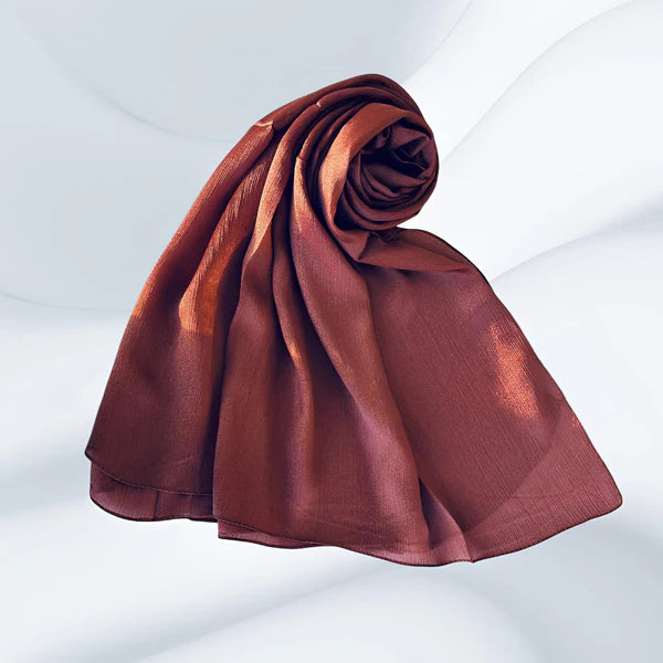 Crinkle Silk Hijabs