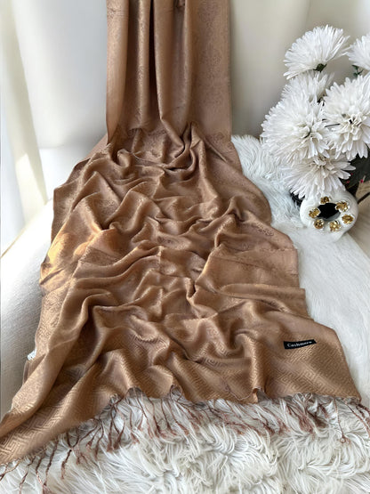 Beige Pashmina Hijab Shaal