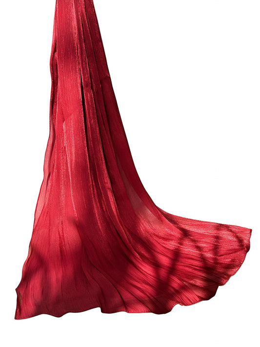 Raspberry Red - Sheen Luxe Silk Hijab