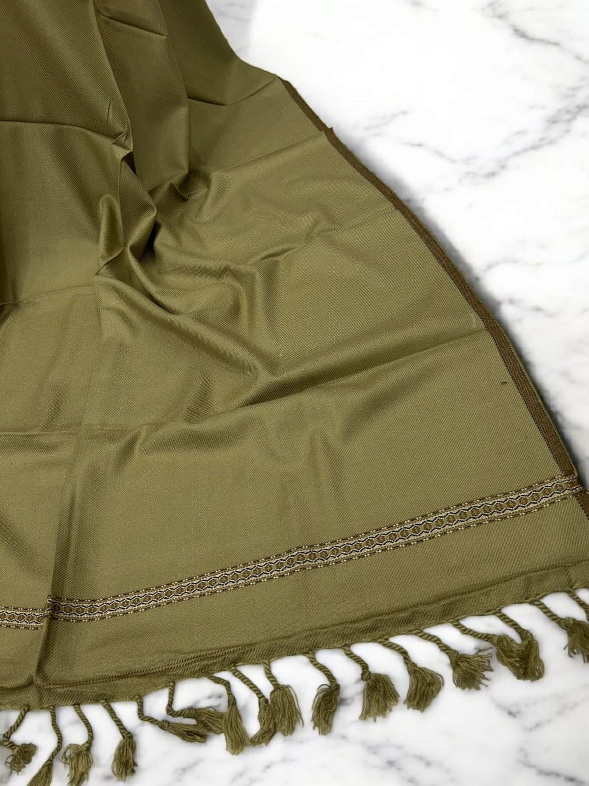 Men’s Winter Shawl - Dark Tan