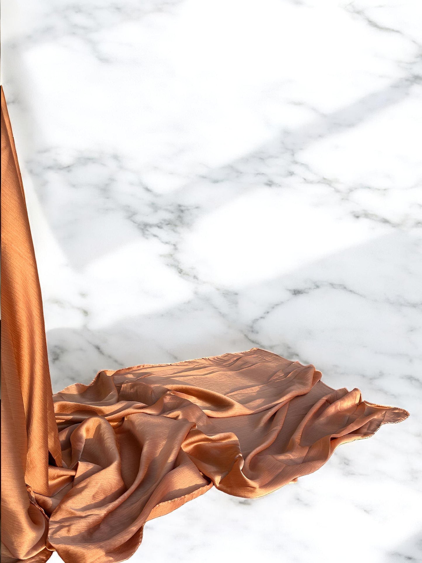 Burnt Sienna - Matte Silk Hijab