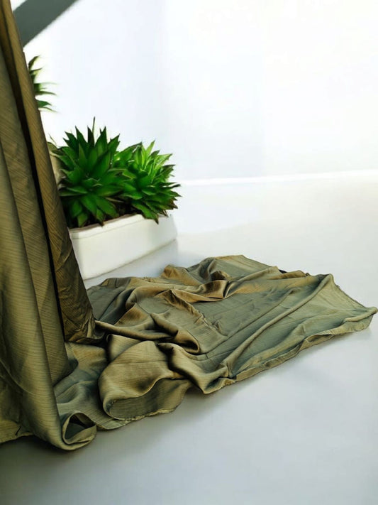 Olive Green - Matte Silk Hijab