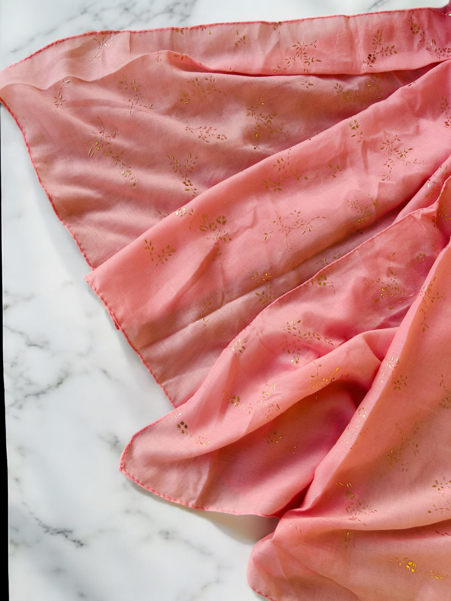 Sherbat Pink Sparkle Sequence Hijab