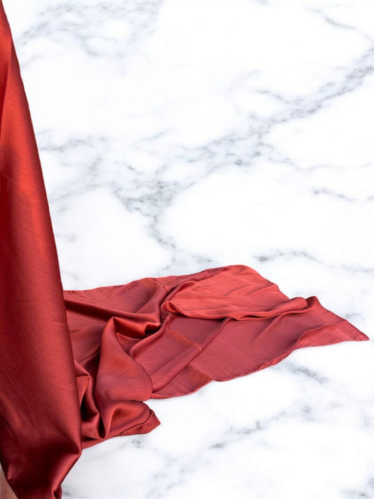 Fire Brick - Matte Silk Hijab