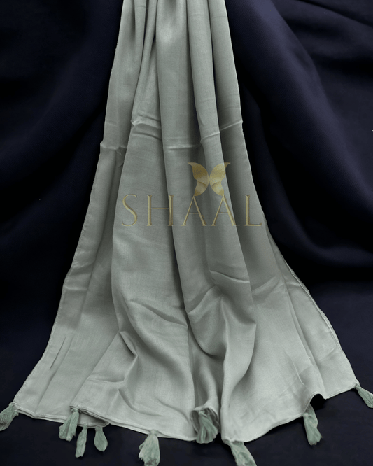 Pistachio Green- Lawn Tassel Hijab