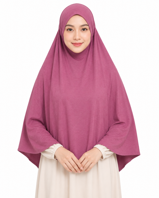 Jersey Cotton Makna - Dusty Rose