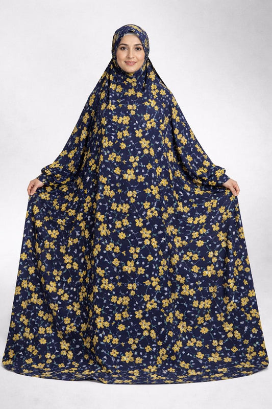 Namaz Chaadar - Daffodil Floral