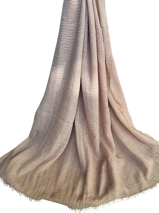 Mocha Brown -  Crimp Lawn Hijab
