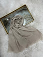 Mushroom Grey - Turkish Lawn Hijab