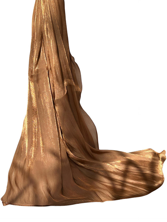 Coffee Brown - Sheen Luxe Silk Hijab