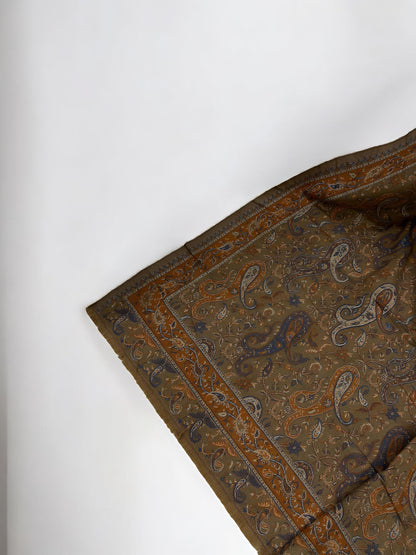 Pashmāra Shawl - Walnut Brown Paisley