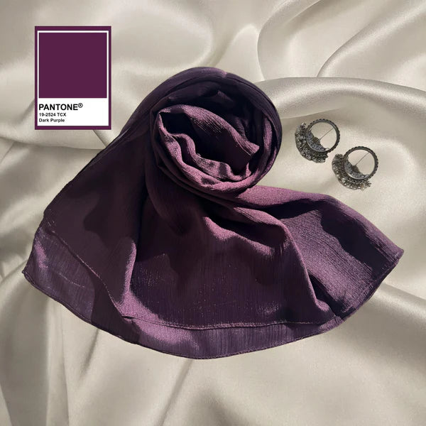 Crinkle Silk Hijabs