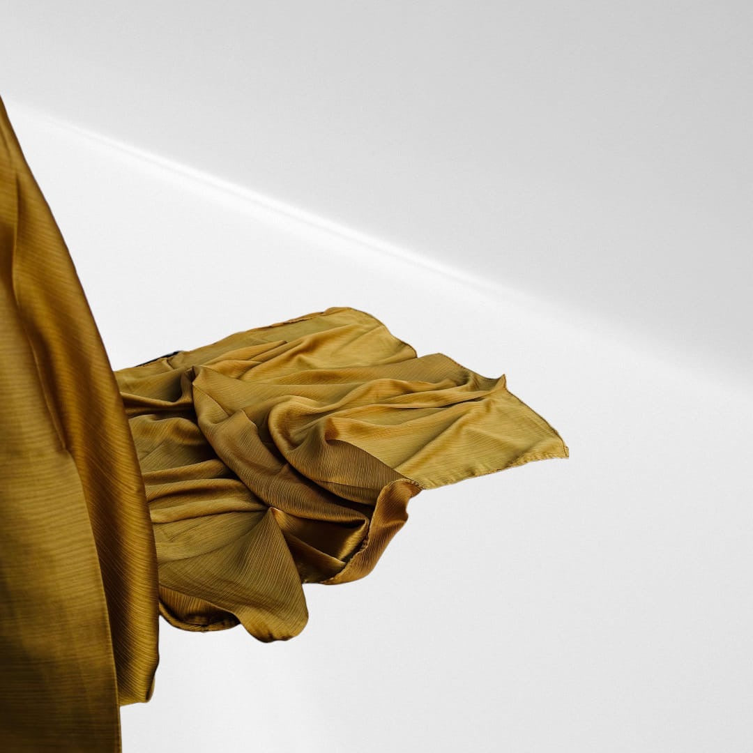 Pearl Gold - Matte Silk Hijab