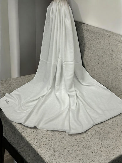 Pure White - Solid Modal Hijab