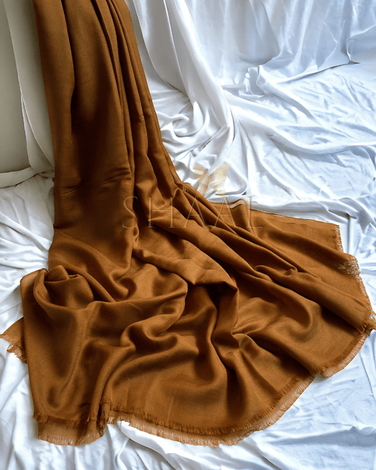 Caramel Brown - Solid Modal Hijab