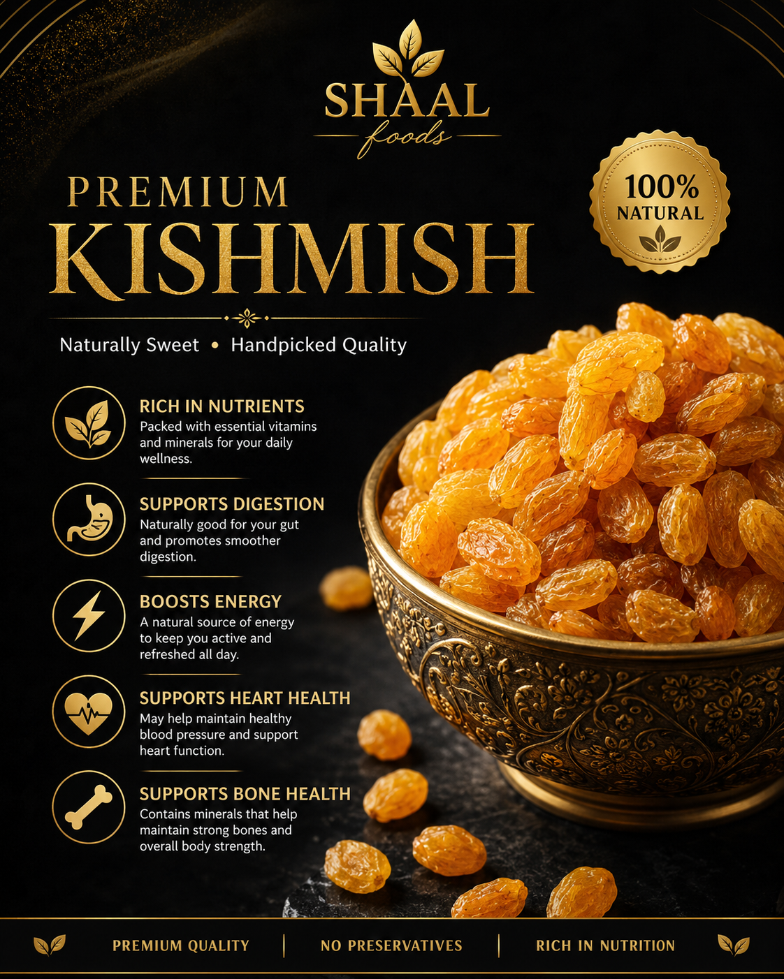 Premium Kishmish (Raisins)