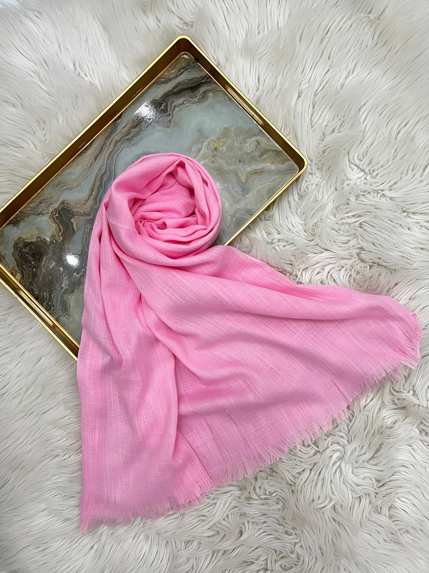 Baby pink - Turkish Lawn Hijab