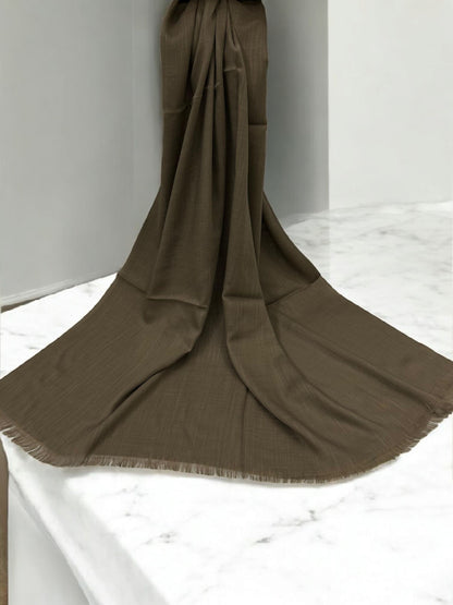 Cedar Brown - Extra Large Turkish Lawn Hijab