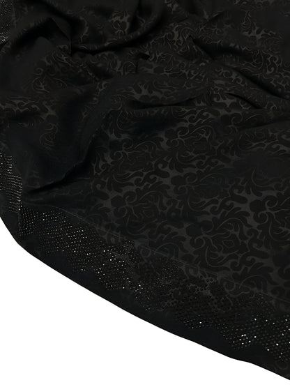 Self Printed Damask Sparkle Shaal