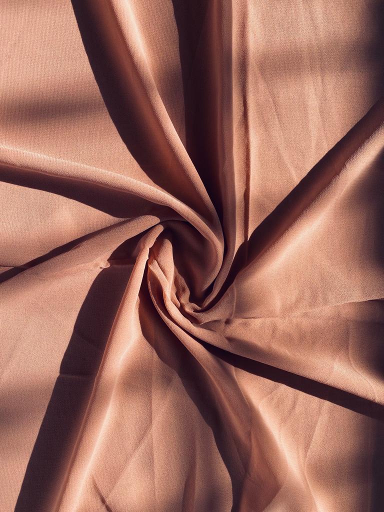 Peach nougat - Chiffon luxe hijabs