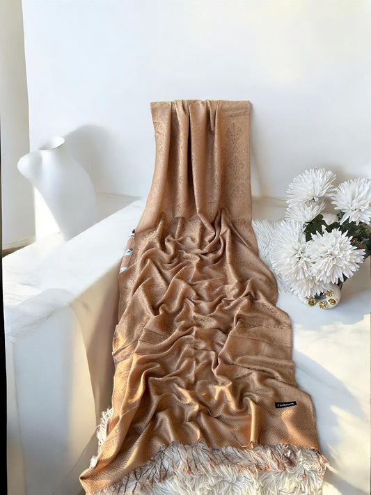 Beige Pashmina Hijab Shaal