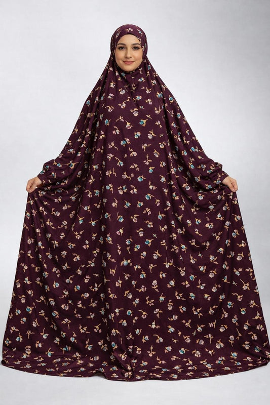 Namaz Chaadar - Bellflower Floral