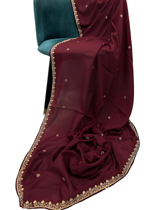 Maroon Biscuit Shaal