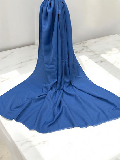 Blueberry Blue - Solid Modal Hijab
