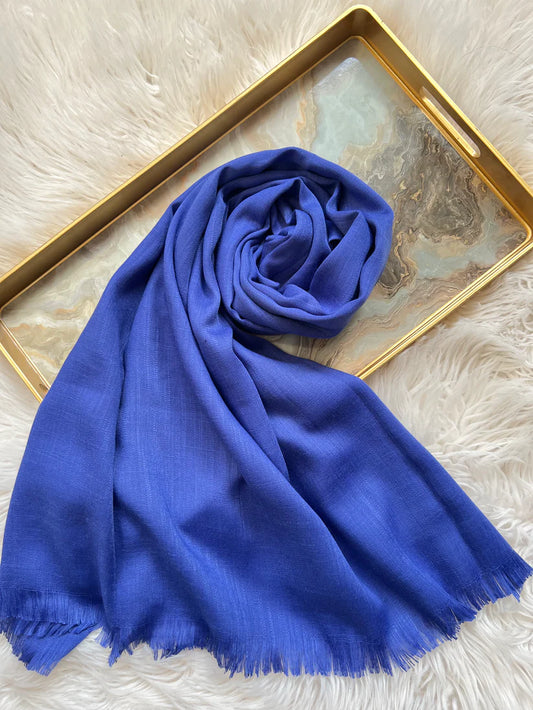 Blue - Turkish Lawn Hijab