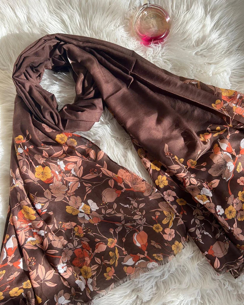 Brown - Premium Aylin Hijab