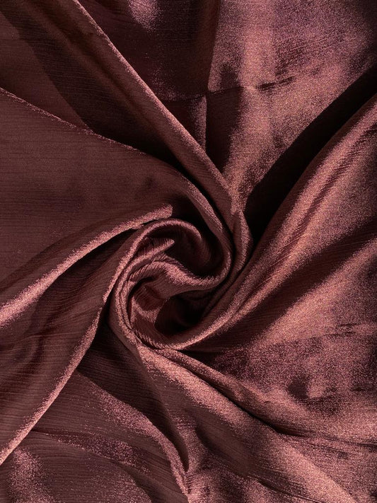 Burgundy - Crinkle Silk Hijabs