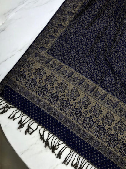 Starry Pashmina Shawl - Purple Greige