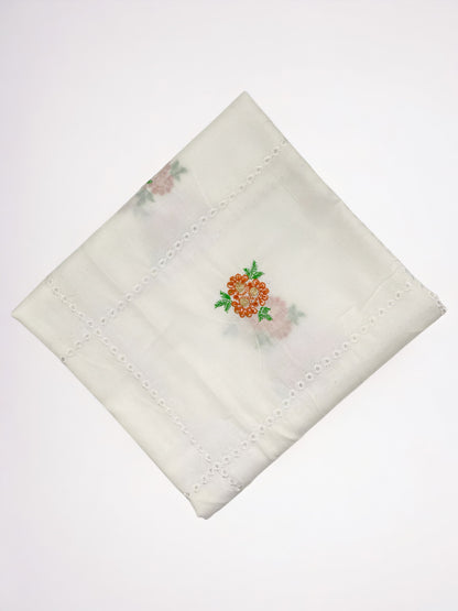 Freesia Handembroidered Lawn Dupatta