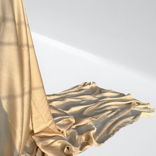 Wheat Brown - Matte Silk Hijab