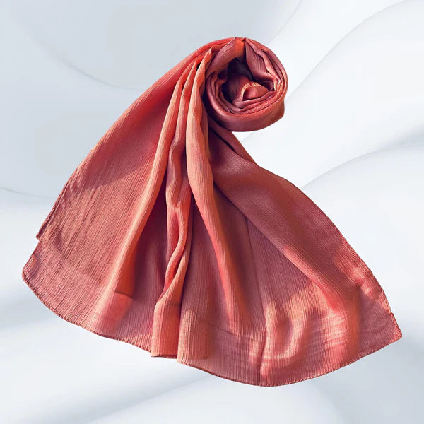 Crinkle Silk Hijabs