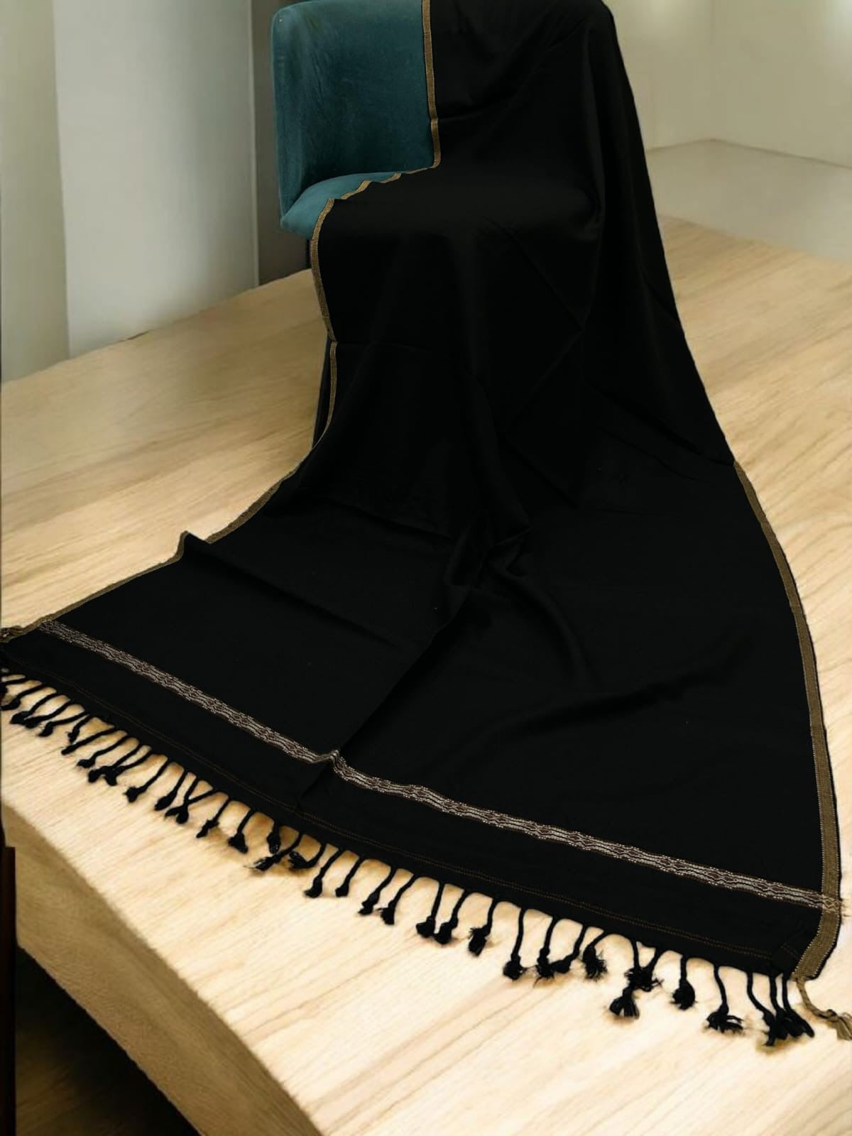 Men’s Winter Shawl - Black