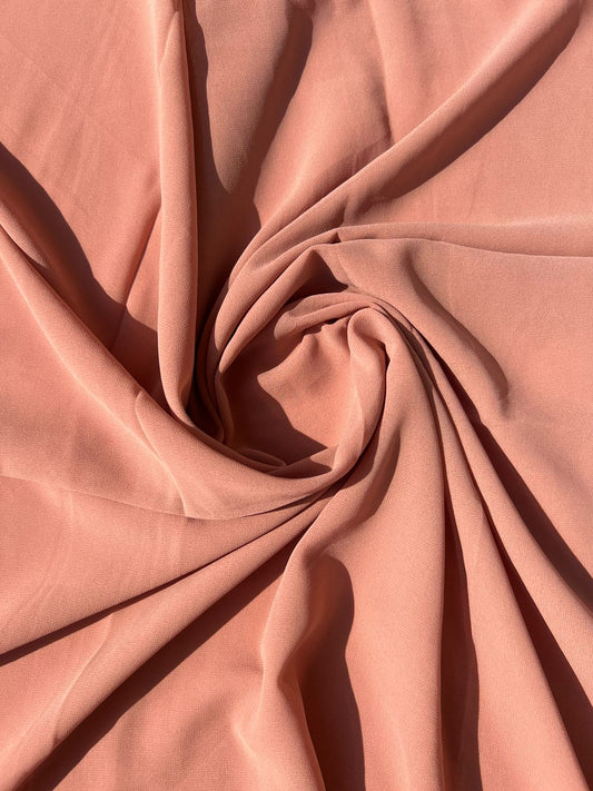 Cantaloupe - Chiffon Luxe Hijab